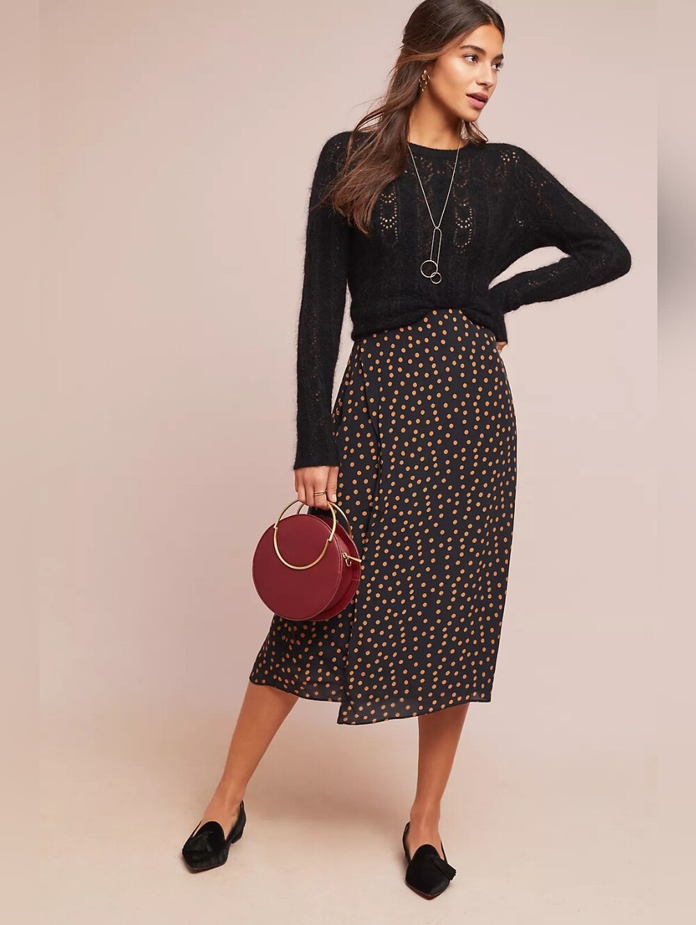 Anthropologie Rdalamal Basilia Wrap Skirt